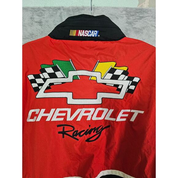 VTG Racing Champions Chevrolet NASCAR Jacket Red Black XXL Embroidered Logo - Picture 7 of 13